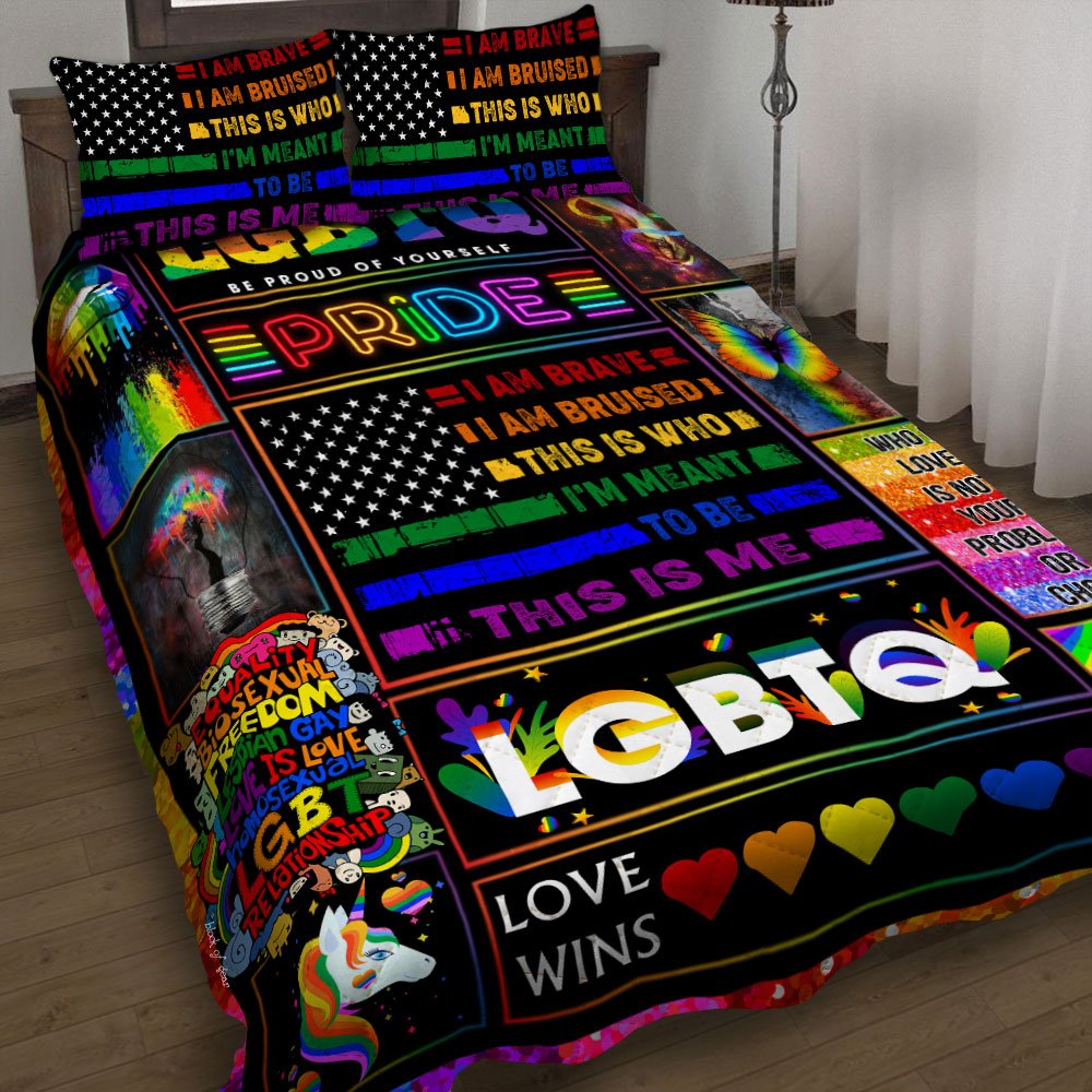 Lgbt Quilt Bedding Set