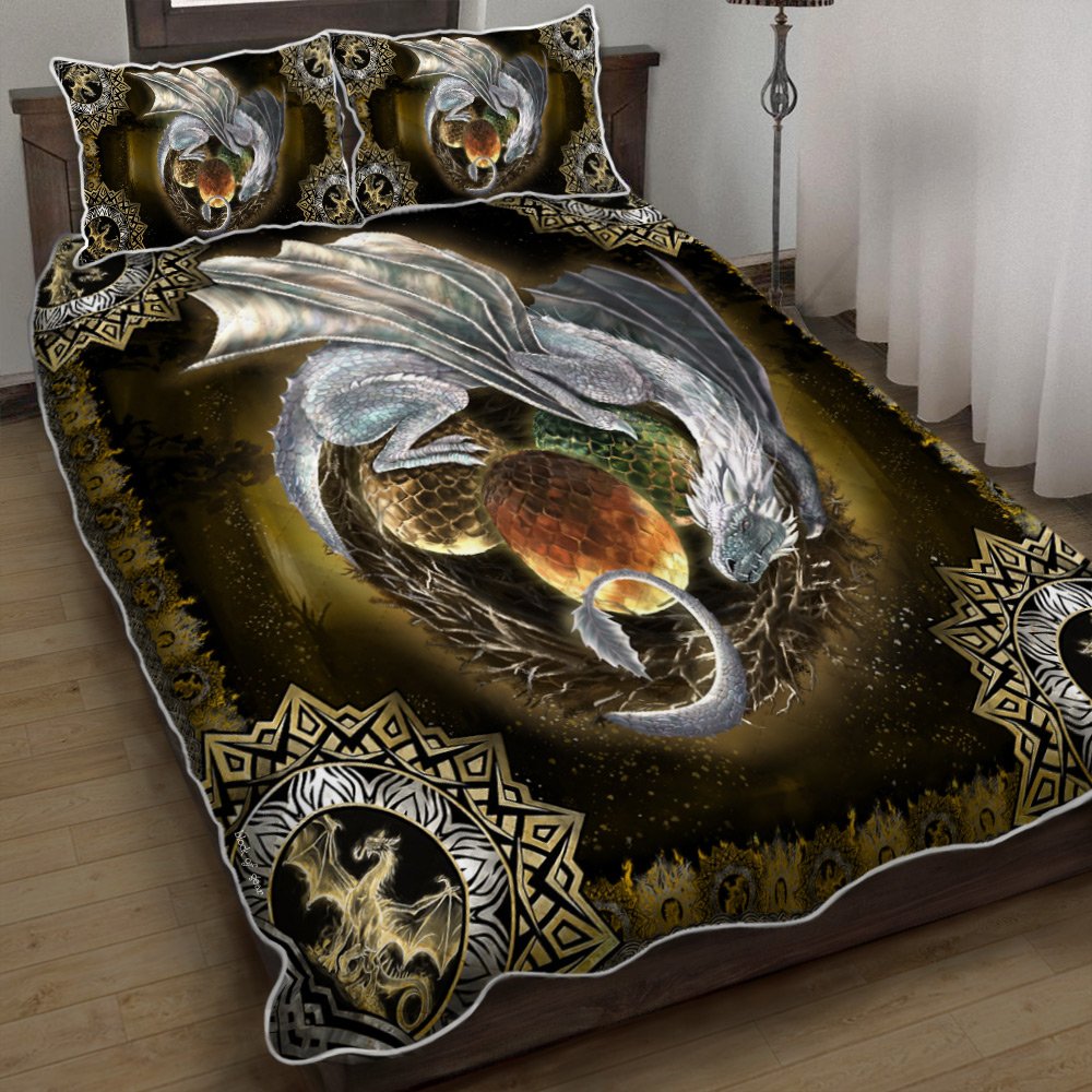 Mother Of Dragons Quilt Bedding Set