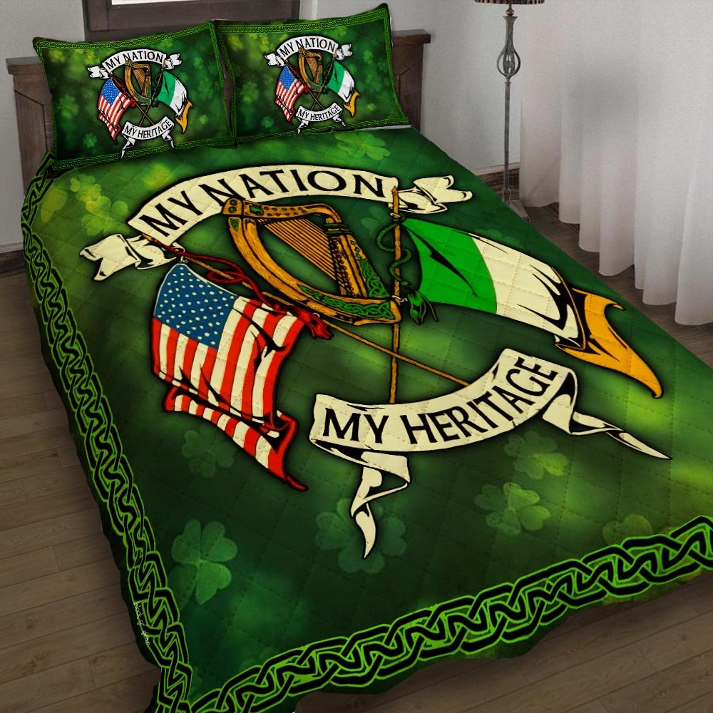 My Nation My Heritage Irish Quilt Bet Set