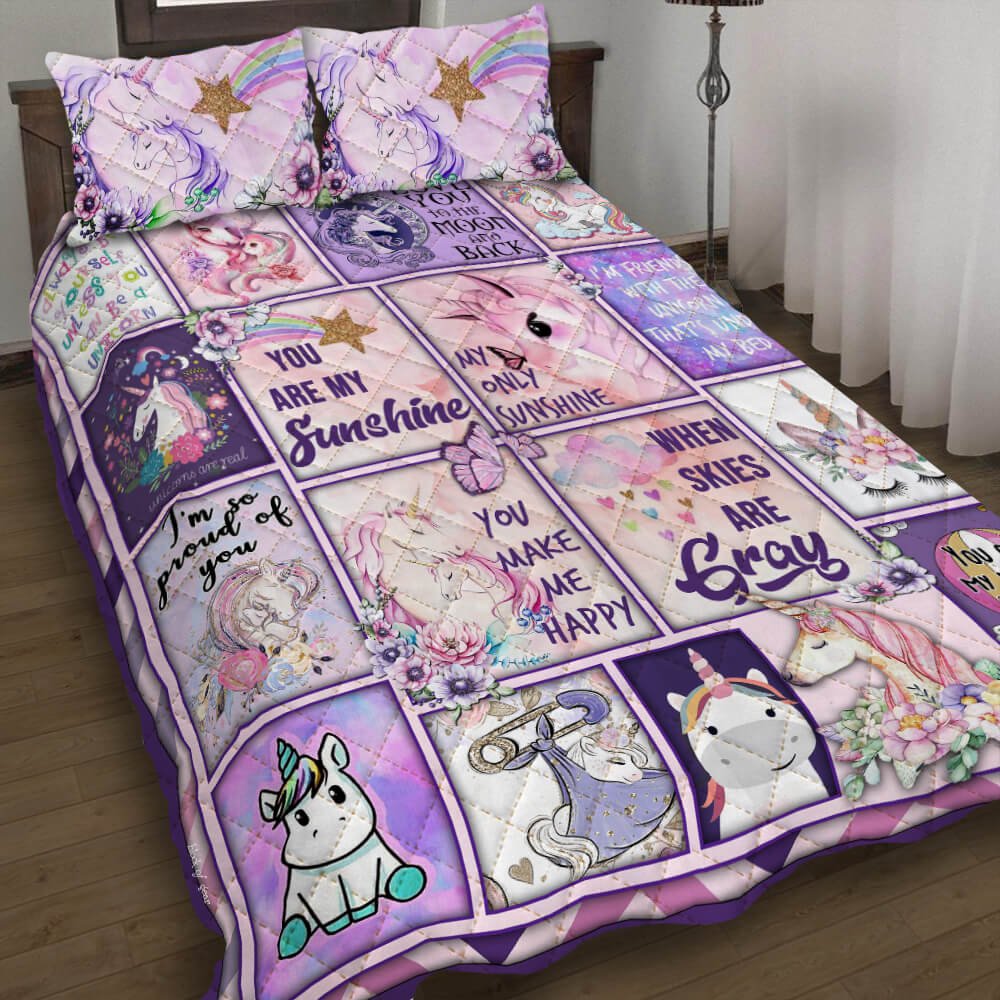 My Unicorn Quilt Bedding Set