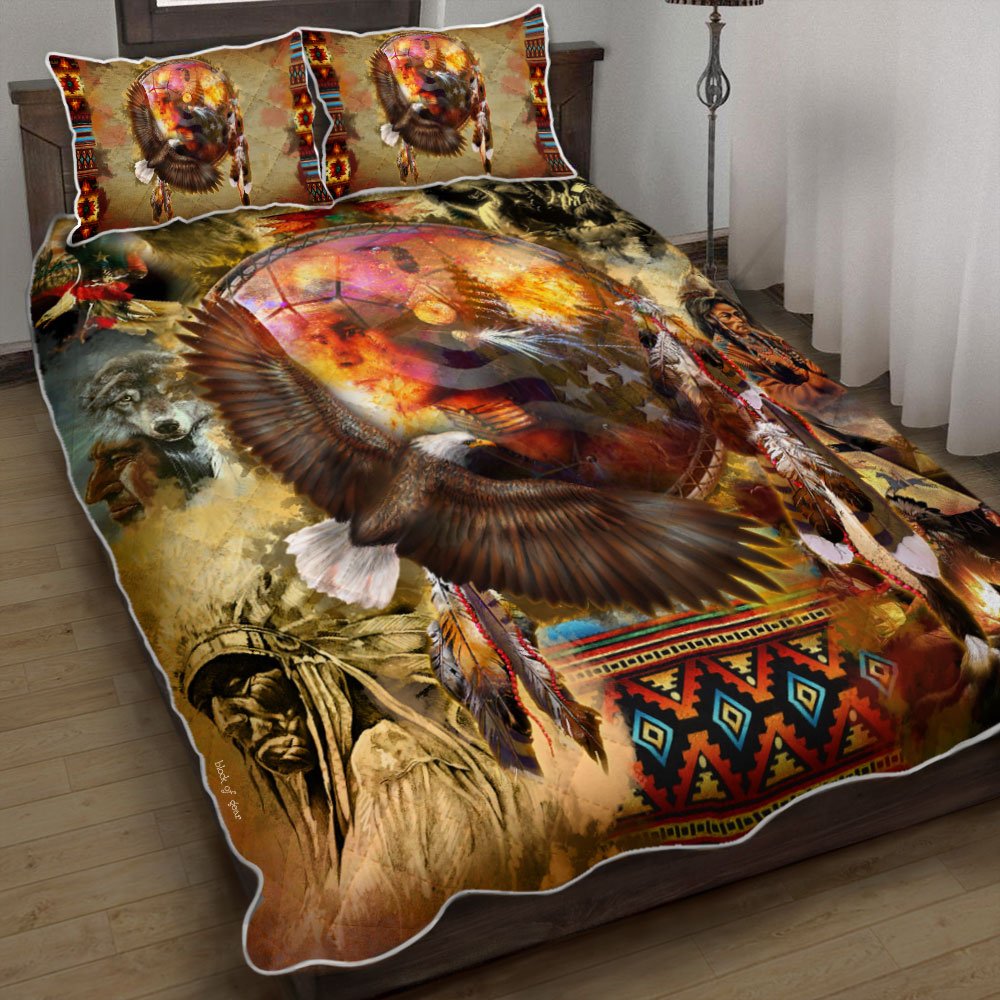 Native American Pride Quilt Bedding Set