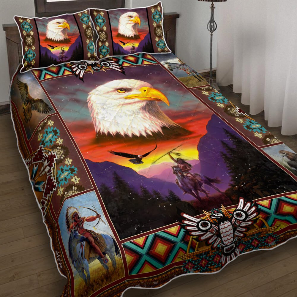 Native American Spirit Quilt Bedding Set