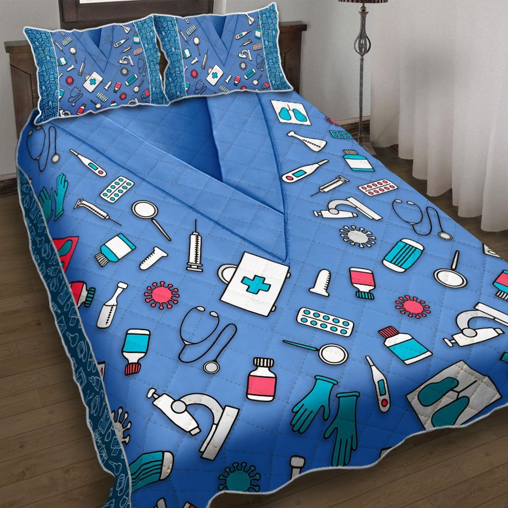 Nurse Quilt Bedding Set