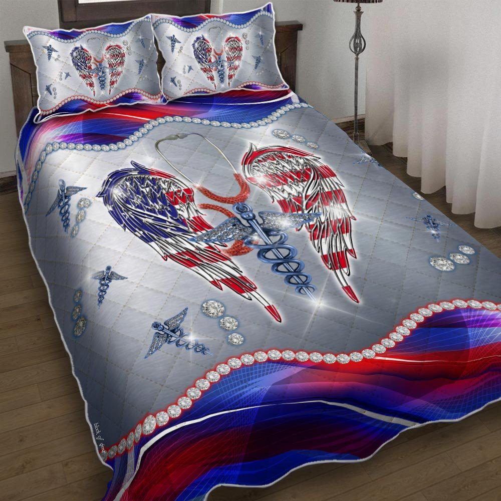 Nurse Wings American Quilt Bedding Set