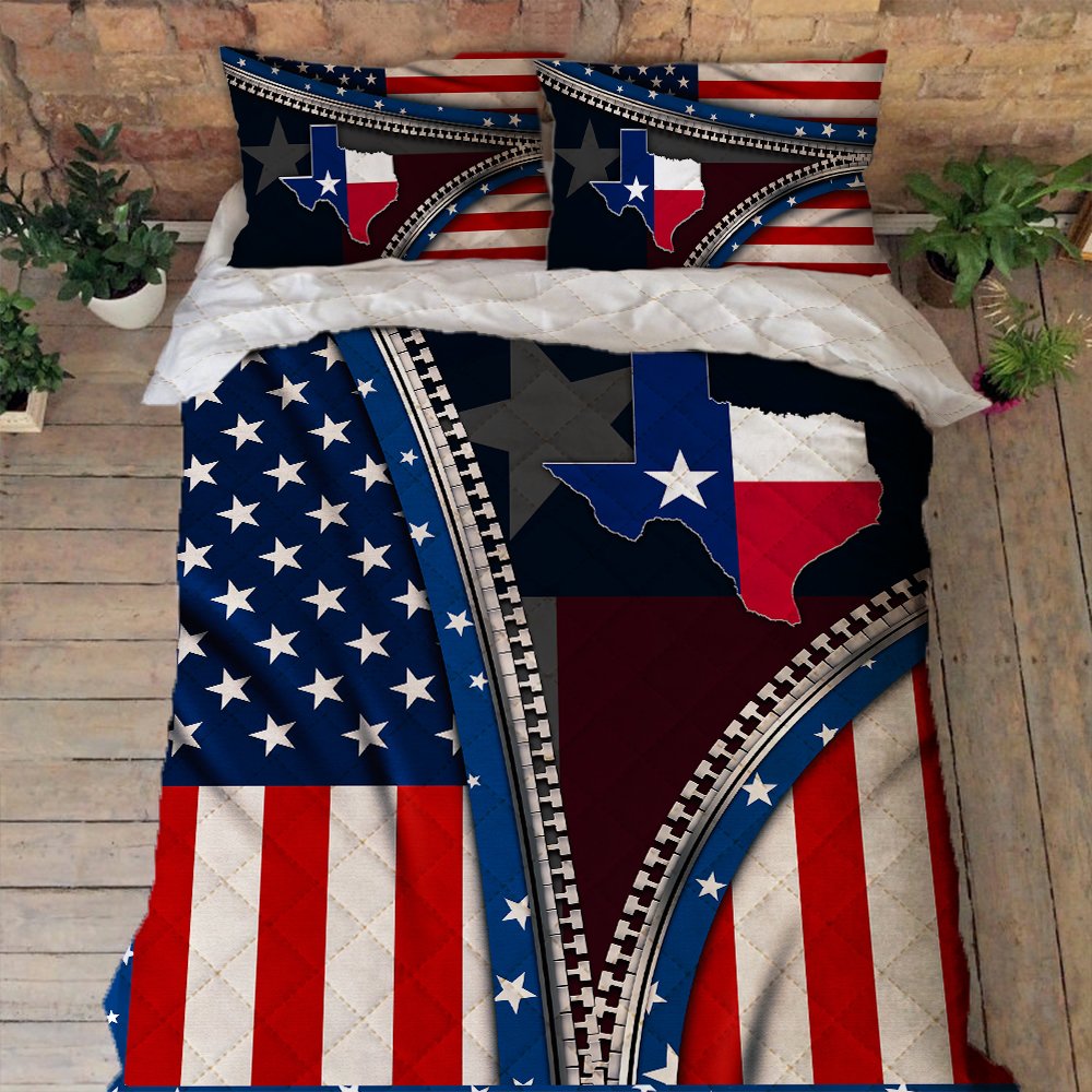 Texas Quilt Bedding Set State Of Mind Ant218qs