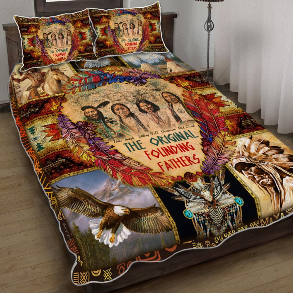 The Original Founding Fathers Native American Quilt Bedding Set