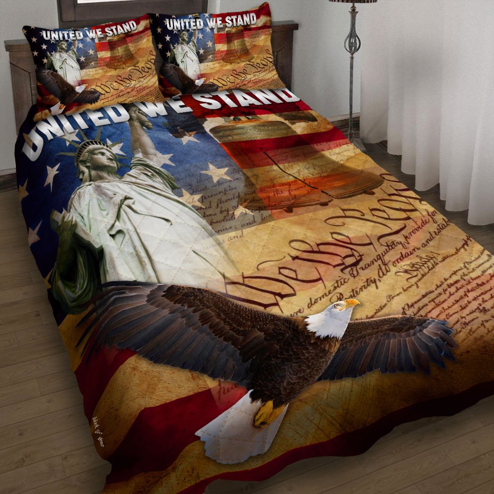 United We Stand Quilt Bedding Set