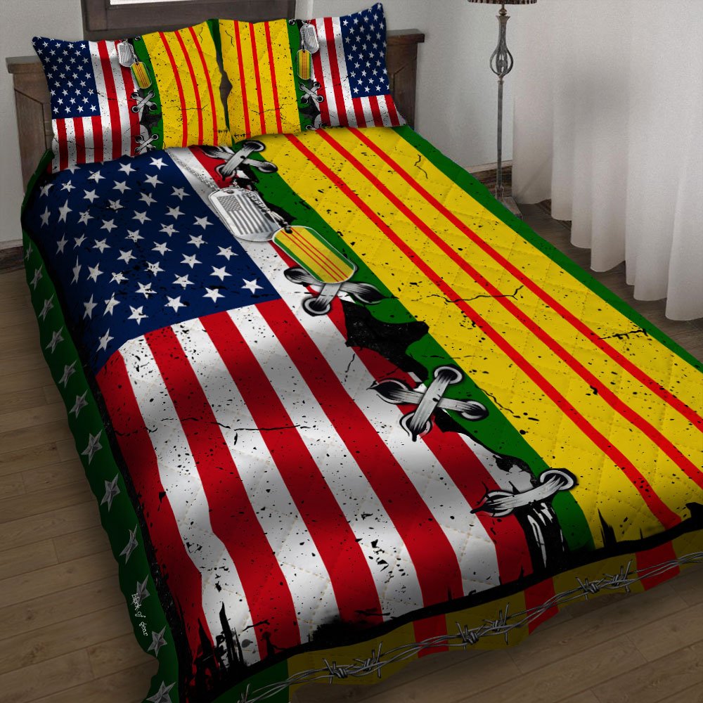 Vietnam Veteran Quilt Bedding Set-vsvf8