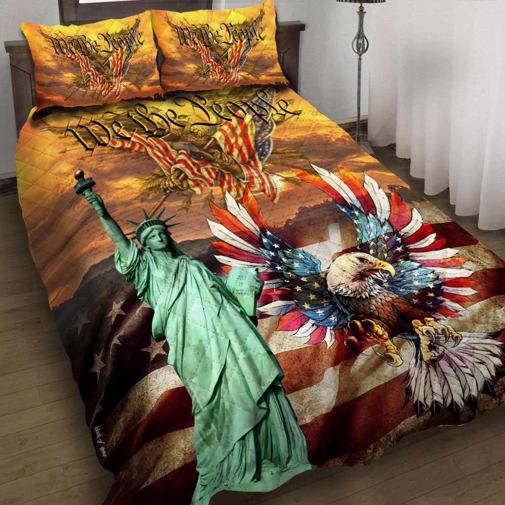 We The People American Us Quilt Bedding Set