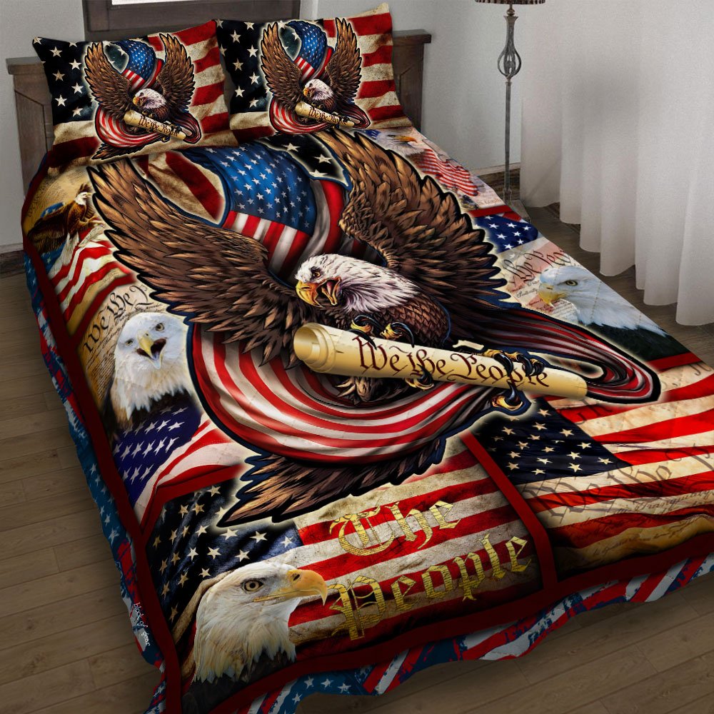 We The People Quilt Bedding Set