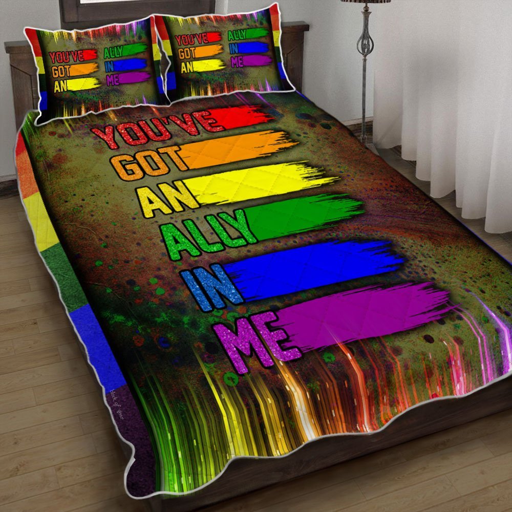 Youve Got An Ally In Me Lgbt Quilt Bedding Set