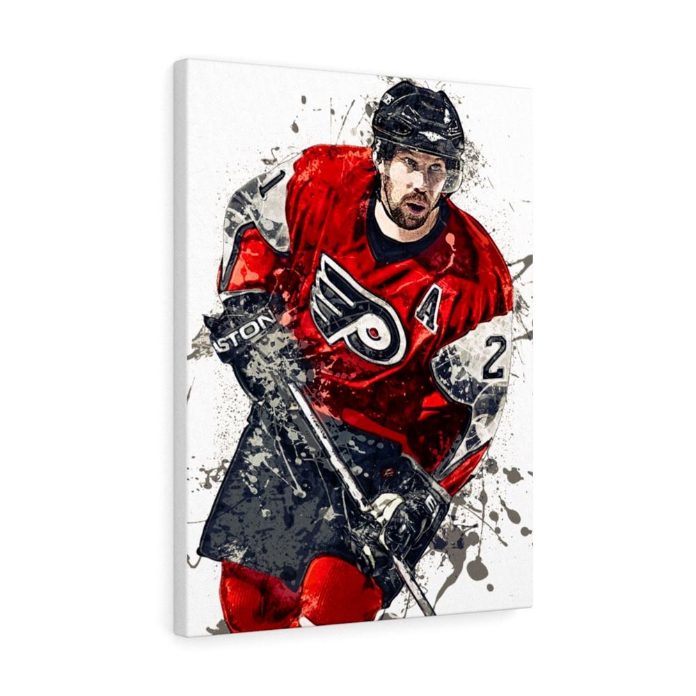 Peter Forsberg Philadelphia Flyers Poster Print Canvas Wrap 2