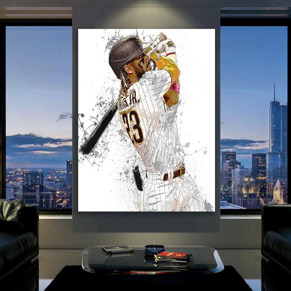 Fernando Tatis Jr Poster San Diego Padres Canvas Wrap 2