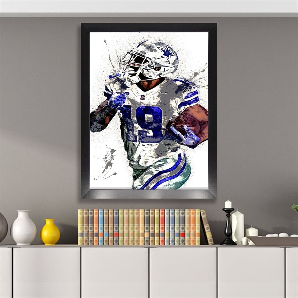 Amari Cooper Poster Dallas Cowboys Canvas Wrap Man Cave 2