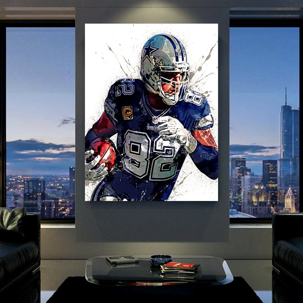 Jason Witten Poster Dallas Cowboys Canvas Wrap Man Cave 2