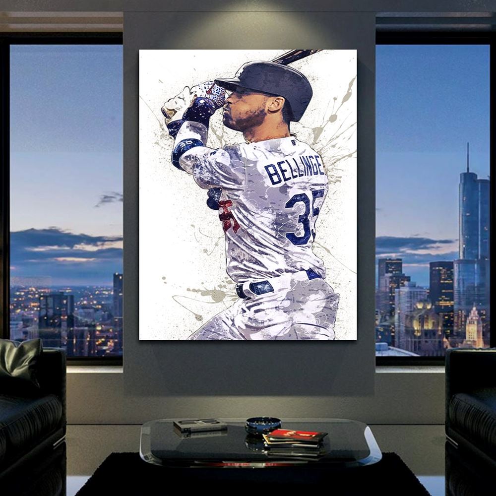 Cody Bellinger Poster Los Angeles Dodgers Canvas Wrap Kids 2