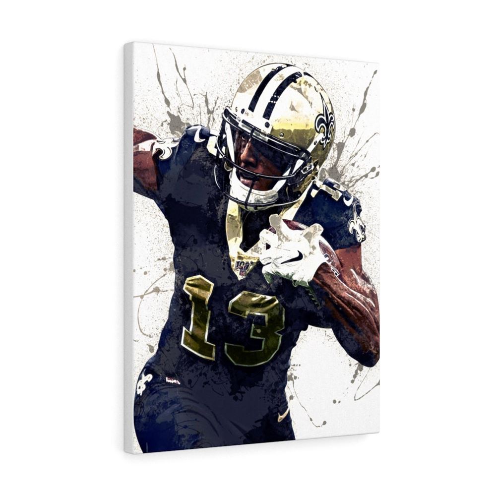 Michael Thomas Poster New Orleans Saints Canvas Wrap Kids 2