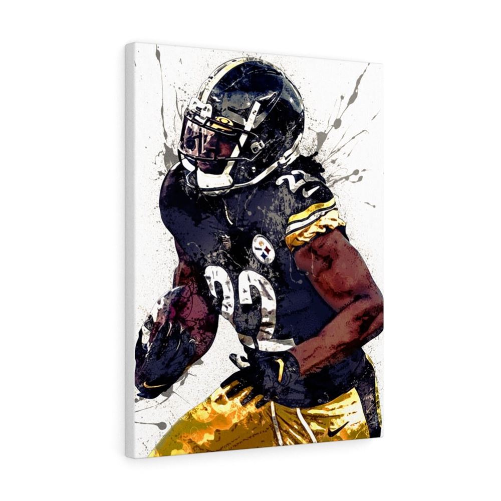 Najee Harris Poster Pittsburgh Steelers Canvas Wrap Man 2