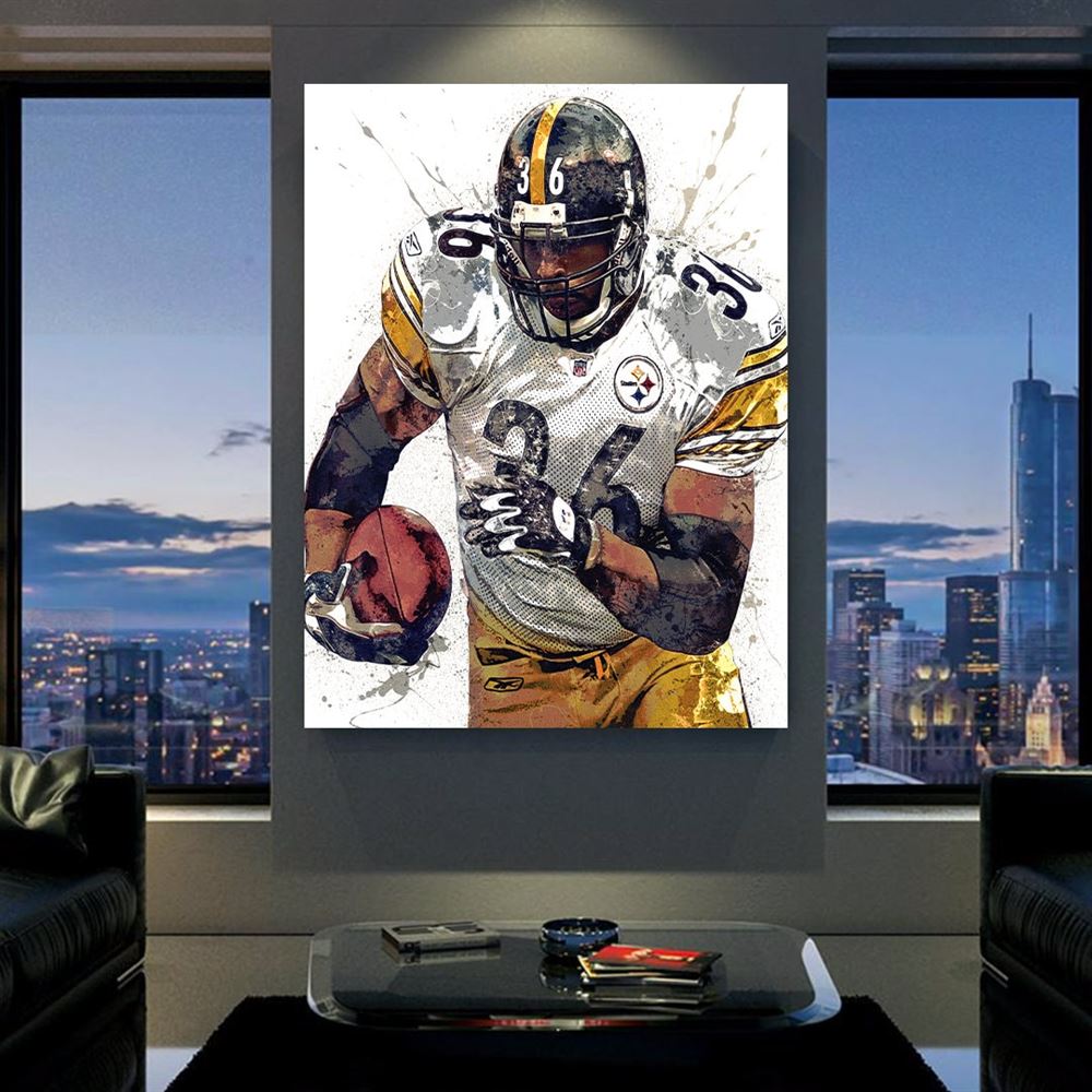 Jerome Bettis Poster The Bus Pittsburgh Steelers 2