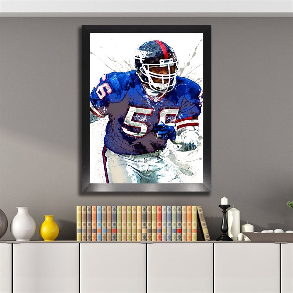 Lawrence Taylor Poster New York Giants Canvas Wrap Man 2