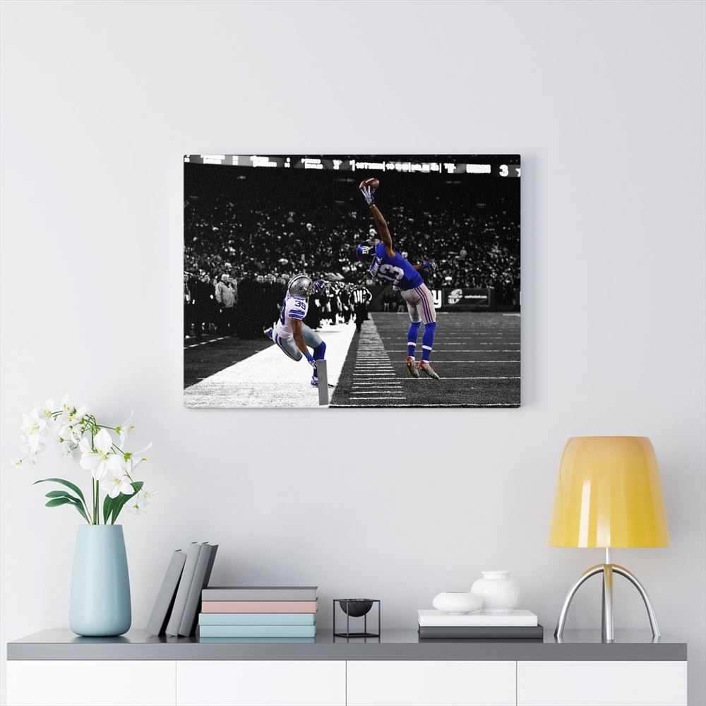 Odell Beckham Jr Poster New York Giants Signature One Hand 2