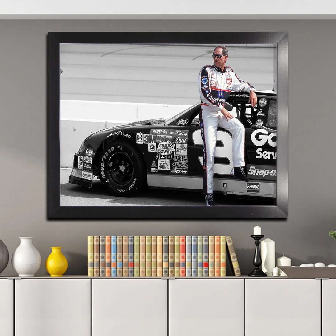 Dale Earnhardt Canvas Poster Kids Room Man Cave Game Room 2