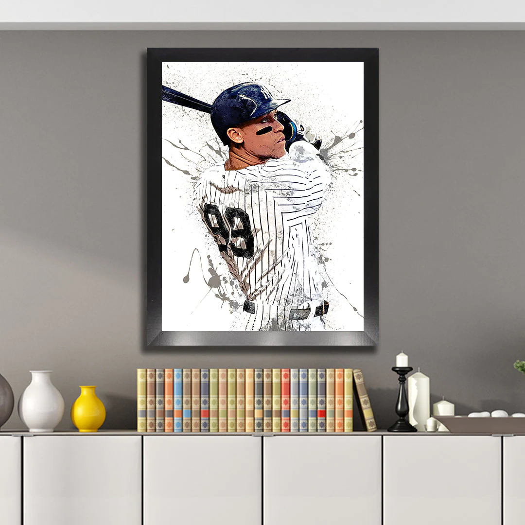 Aaron Judge Poster Print New York Yankees Canvas Wrap Kids 2