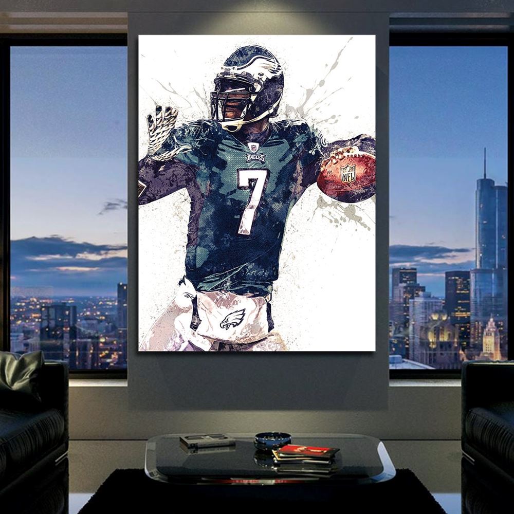 Michael Vick Poster Philadelphia Eagles Canvas Wrap Man 2