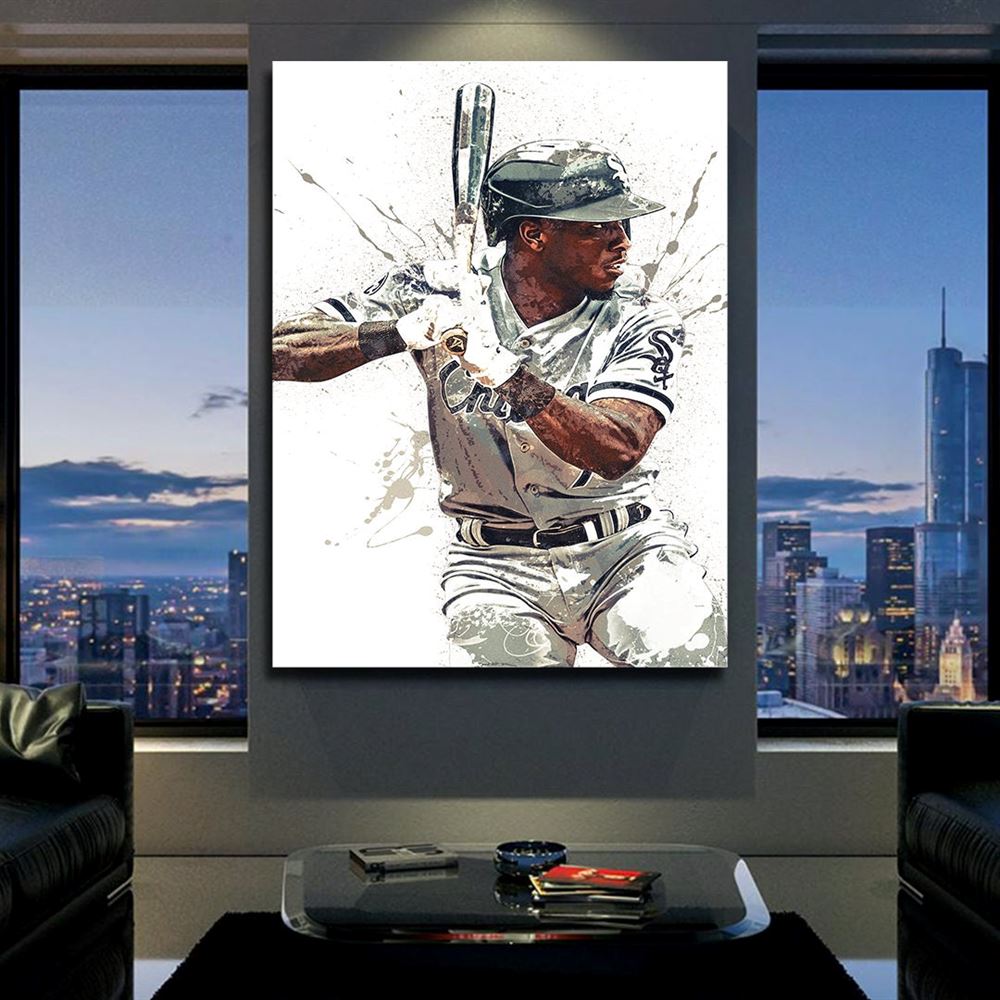 Tim Anderson Poster Chicago White Sox Canvas Wrap Poster 2