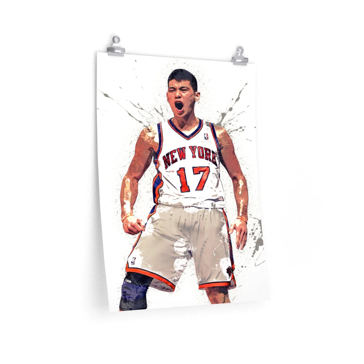 Jeremy Lin Poster New York Knicks Canvas Wrap Poster 2