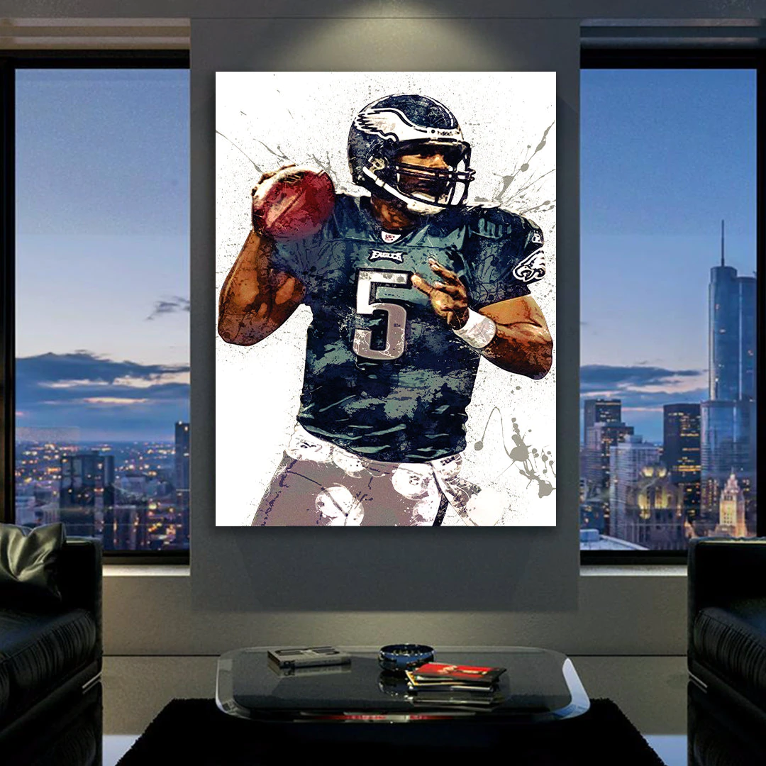 Donovan Mcnabb Poster Philadelphia Eagles Canvas Wrap Man 2