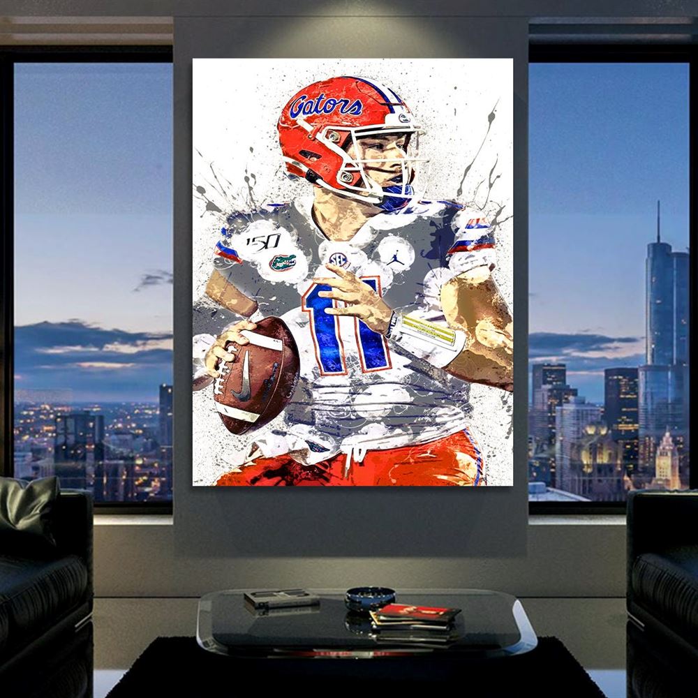 Kyle Trask Poster Florida Gators Canvas Wrap Man Cave 2