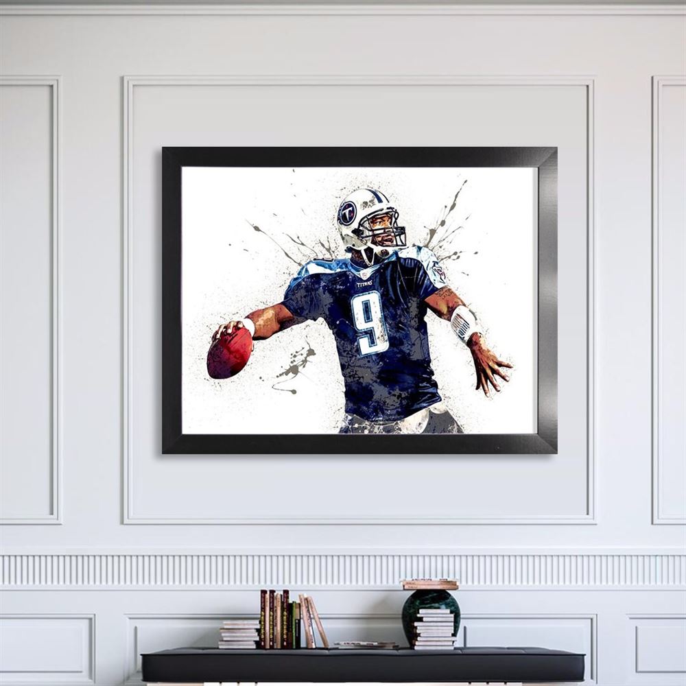 Steve Mcnair Poster Tennessee Titans Canvas Wrap Man Cave 2