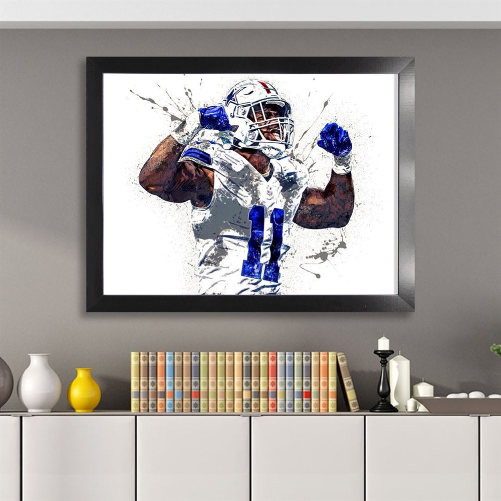 Micah Parsons Poster Dallas Cowboys Canvas Wrap Man Cave 2