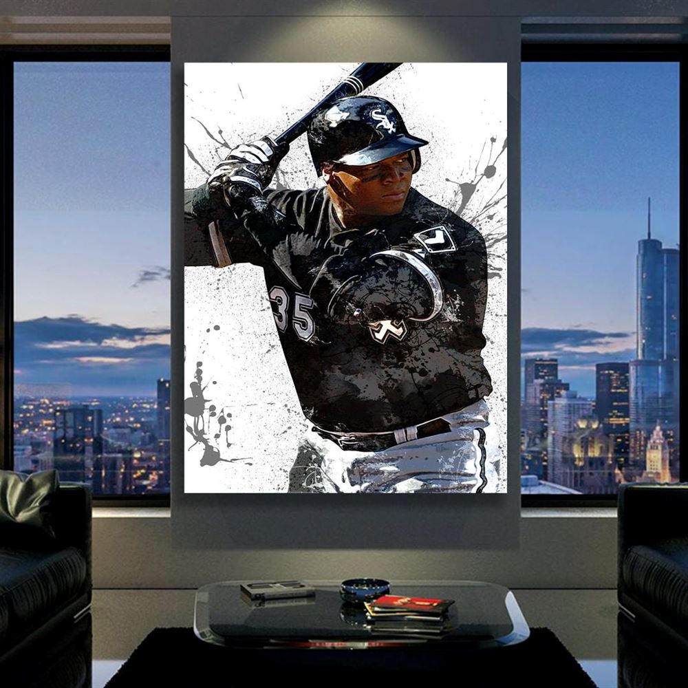 Frank Thomas Poster Chicago White Sox Canvas Wrap Poster 2