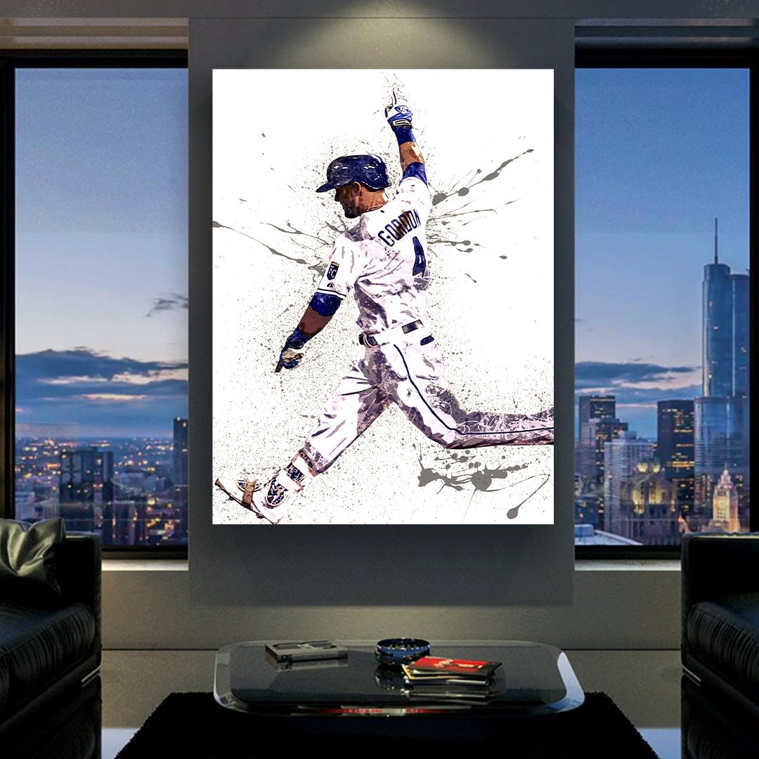 Alex Gordon Poster Kansas City Royals Canvas Wrap Kids 2