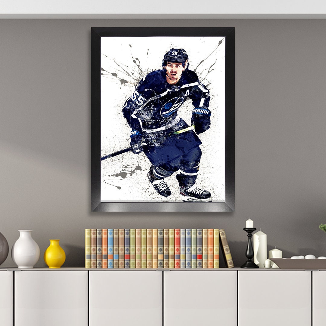 Mark Scheifele Poster Winnipeg Jets Canvas Wrap Kids Room 2