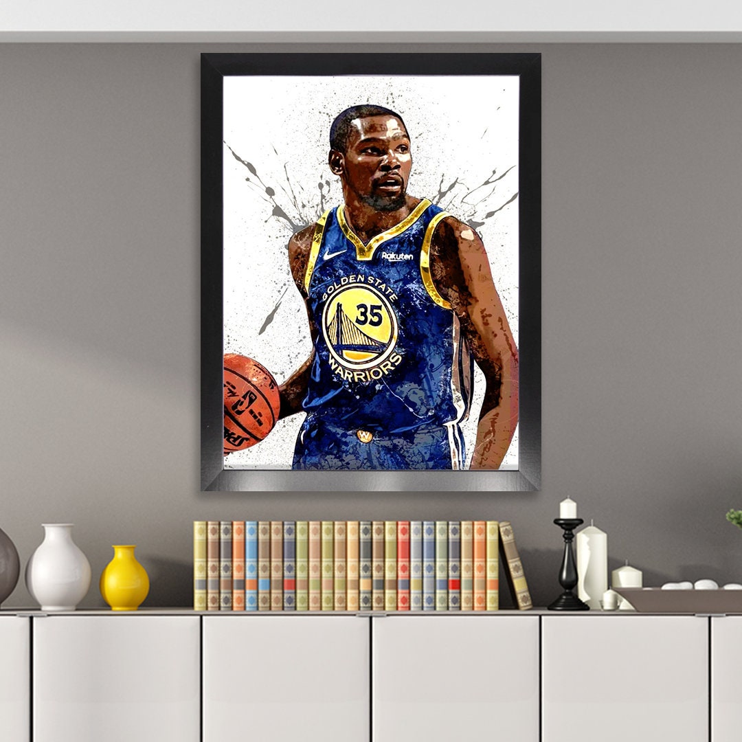 Kevin Durant Poster Golden State Warriors Canvas Wrap Kids 2