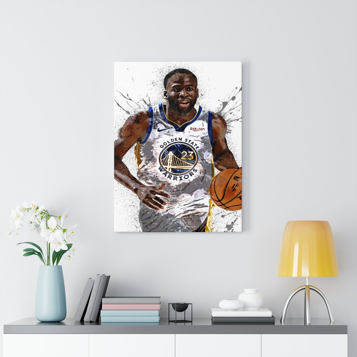 Draymond Green Poster Golden State Warriors Canvas Wrap 2