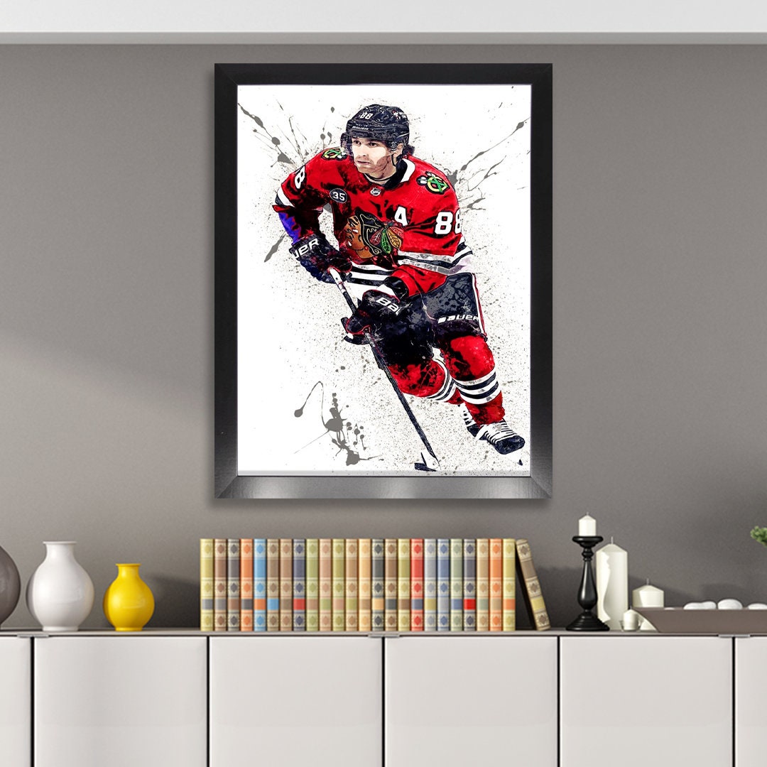 Patrick Kane Poster Chicago Blackhawks Canvas Wrap Kids 2