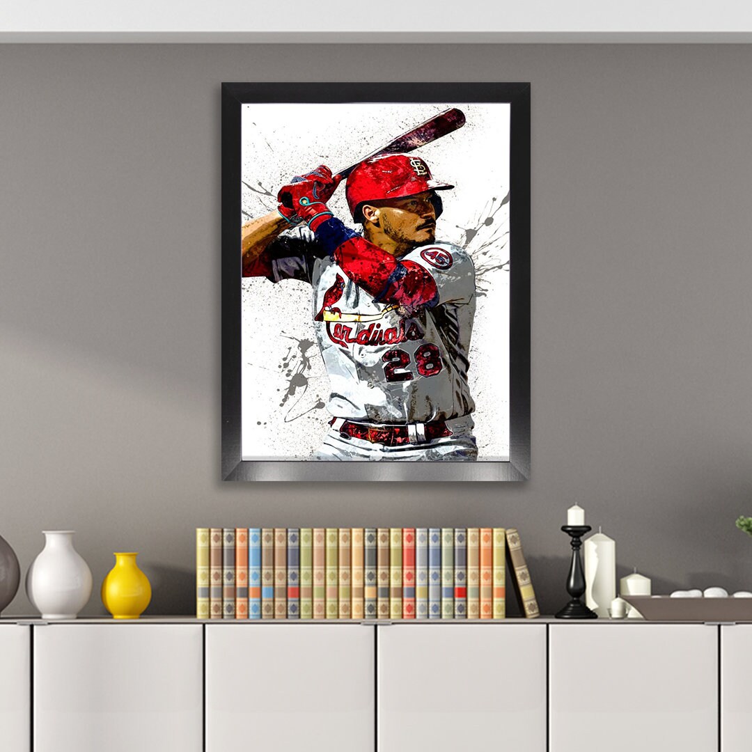 Nolan Arenado Poster St Louis Cardinals Canvas Wrap Man 2