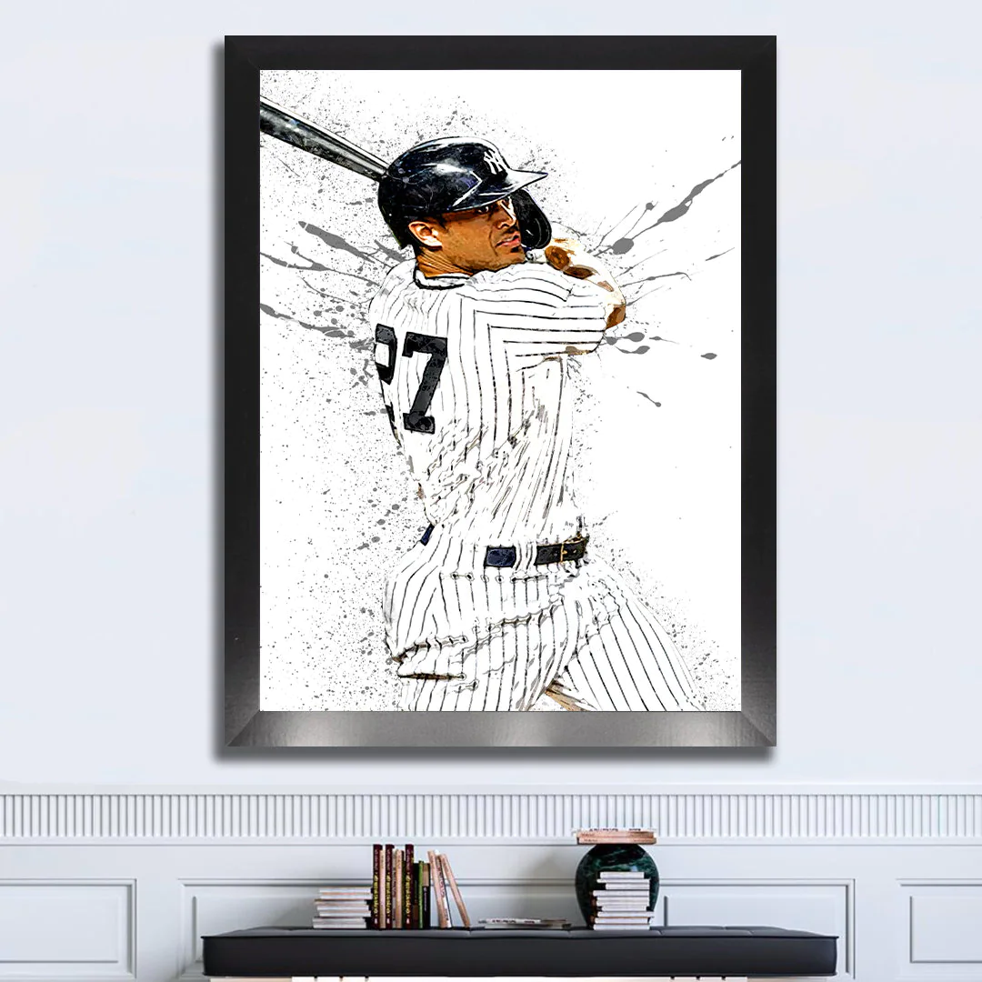 Giancarlo Stanton Poster New York Yankees Canvas Wrap Kids 2