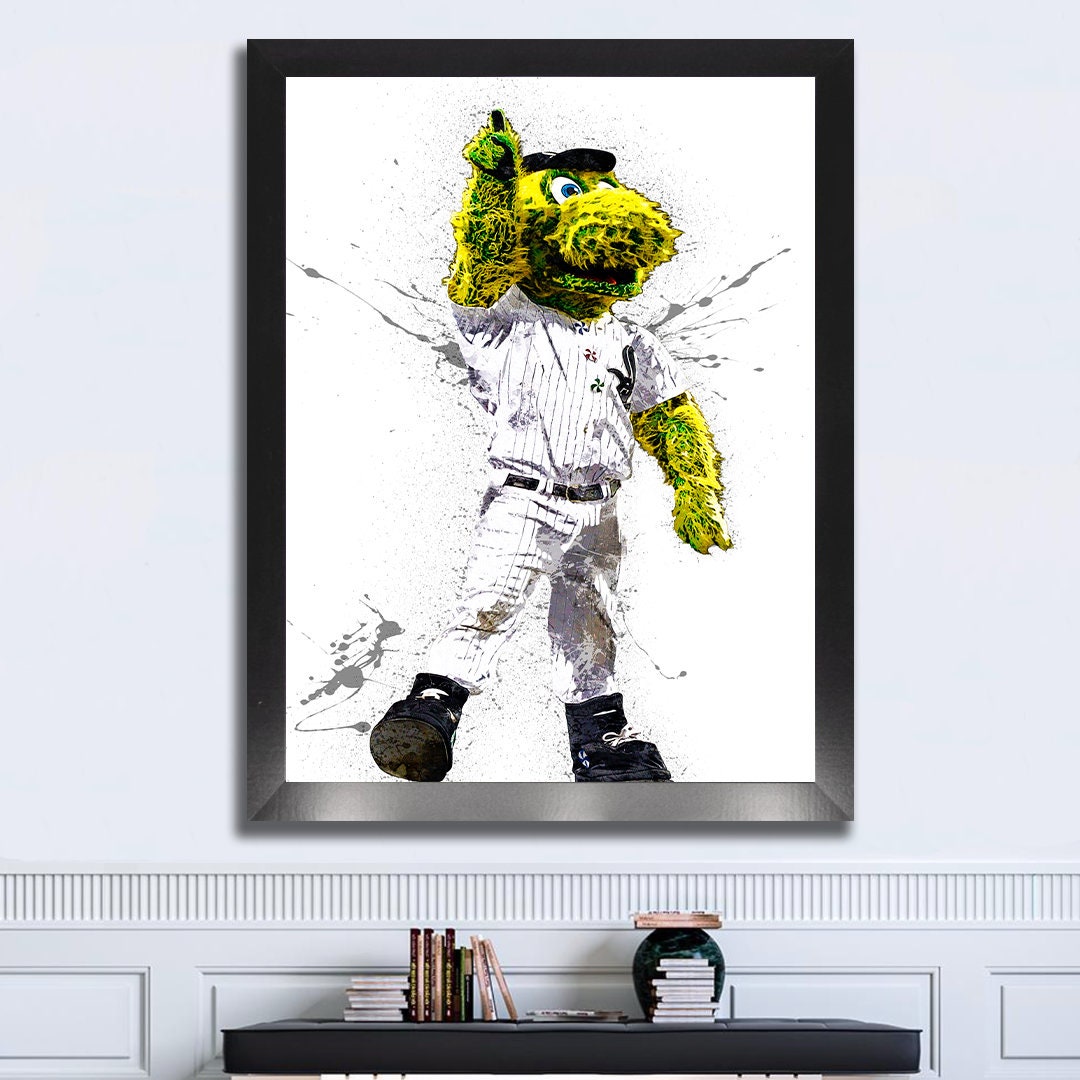 Southpaw Poster Chicago White Sox Mascot Canvas Wrap Kids 2