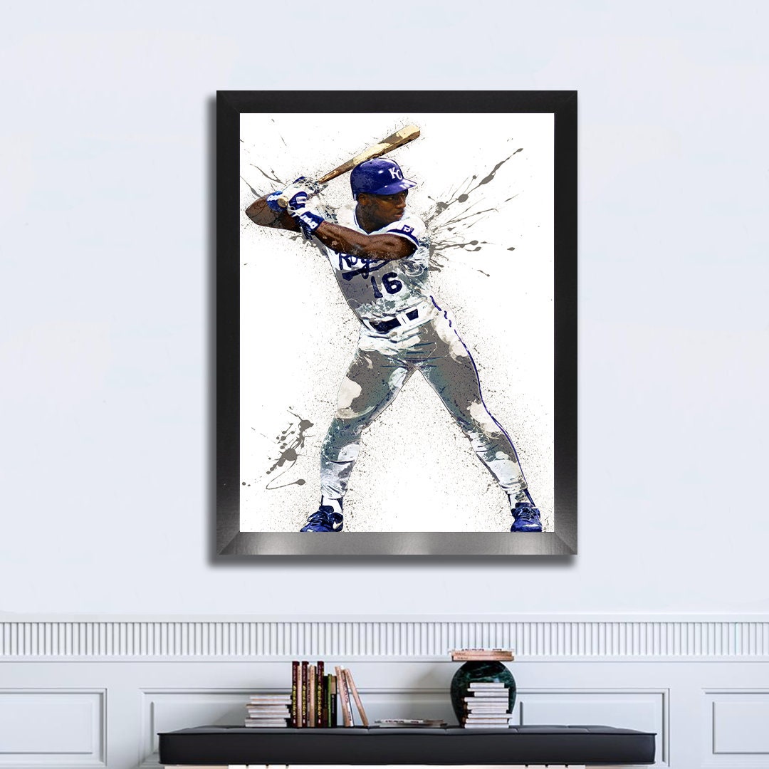 Bo Jackson Poster Kansas City Royals Canvas Wrap Kids 2