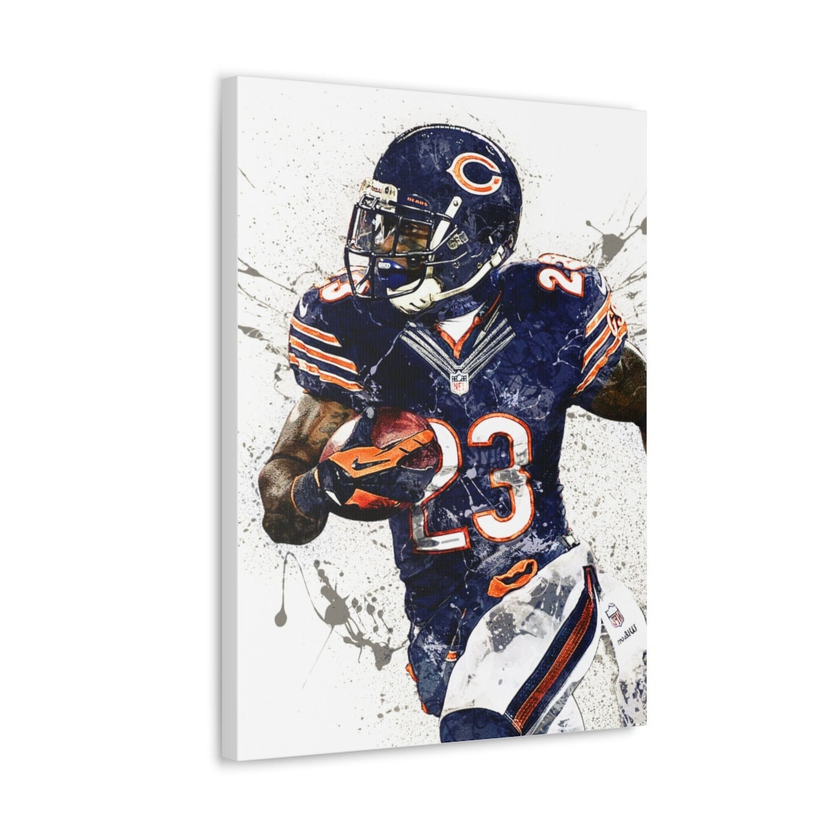 Devin Hester Poster Print Chicago Bears Canvas Wrap Man 2