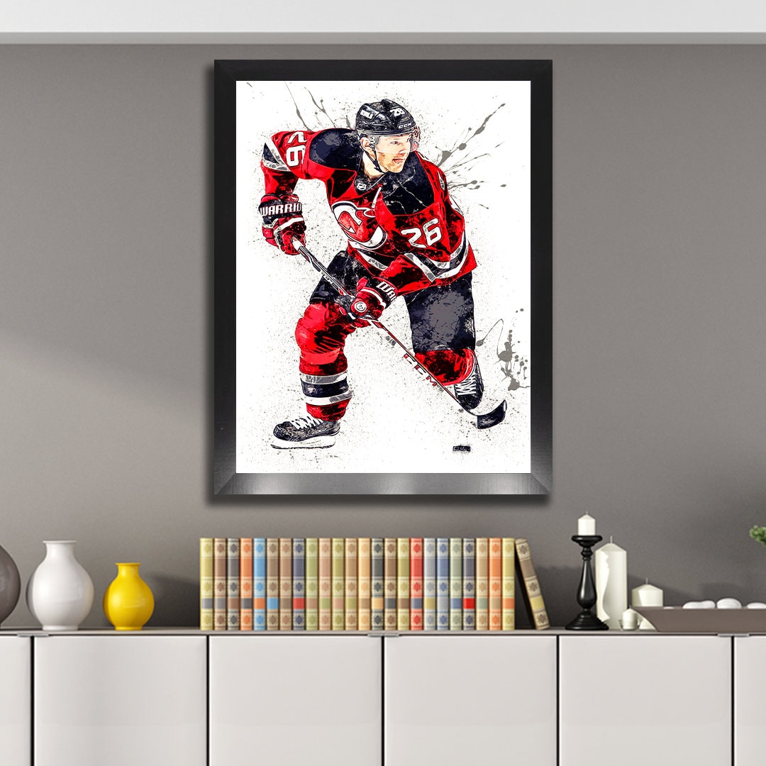 Patrik Elias Poster New Jersey Devils Canvas Wrap Kids 2