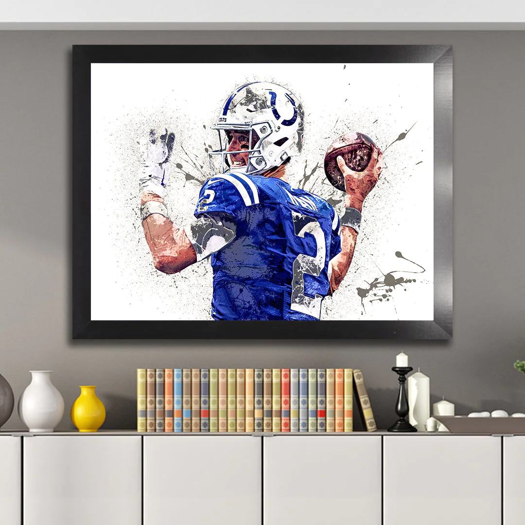 Matt Ryan Poster Indianapolis Colts Canvas Wrap Man Cave 2