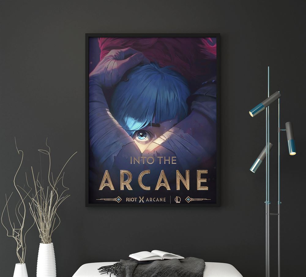 2021 Arcane League Of Legends Poster Canvas Wall Art