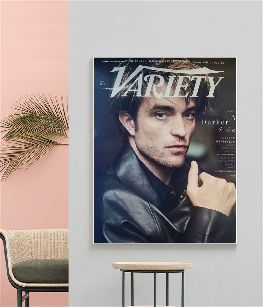 2022 The Batman Robert Pattinson Gq Magazine Canvas