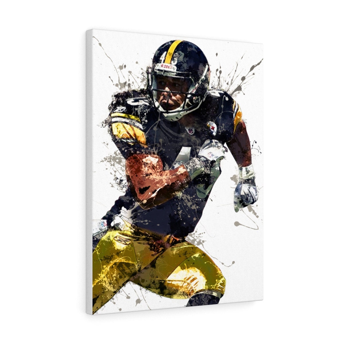 Troy Polamalu Poster Pittsburgh Steelers Canvas Wrap Man 2